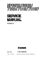 Canon NP6512 Service Manual предпросмотр