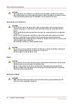 Preview for 22 page of Canon Oce Arizona 1200 Series User Manual