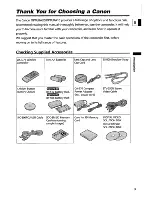 Предварительный просмотр 9 страницы Canon Optura 10 Instruction Manual