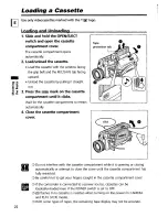 Предварительный просмотр 22 страницы Canon Optura 10 Instruction Manual