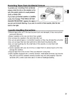 Предварительный просмотр 23 страницы Canon Optura 10 Instruction Manual