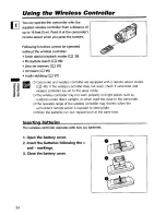 Предварительный просмотр 24 страницы Canon Optura 10 Instruction Manual