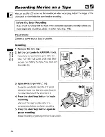 Предварительный просмотр 28 страницы Canon Optura 10 Instruction Manual