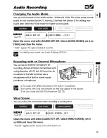 Предварительный просмотр 69 страницы Canon Optura 10 Instruction Manual