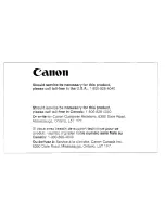 Предварительный просмотр 330 страницы Canon Optura 10 Instruction Manual