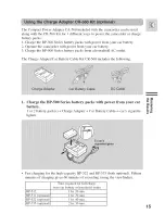 Предварительный просмотр 15 страницы Canon Optura 100 MC Instruction Manual