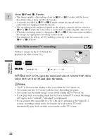 Предварительный просмотр 22 страницы Canon Optura 100 MC Instruction Manual