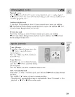 Предварительный просмотр 29 страницы Canon Optura 100 MC Instruction Manual