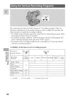 Предварительный просмотр 56 страницы Canon Optura 100 MC Instruction Manual