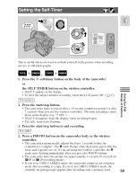 Предварительный просмотр 69 страницы Canon Optura 100 MC Instruction Manual