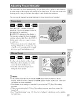 Предварительный просмотр 77 страницы Canon Optura 100 MC Instruction Manual