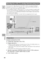 Предварительный просмотр 88 страницы Canon Optura 100 MC Instruction Manual