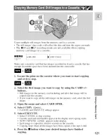 Предварительный просмотр 121 страницы Canon Optura 100 MC Instruction Manual