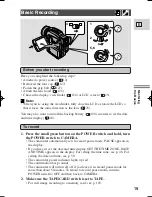 Preview for 19 page of Canon Optura 100 Instruction Manual