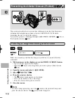 Preview for 112 page of Canon Optura 100 Instruction Manual