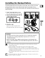 Предварительный просмотр 19 страницы Canon Optura 300 Instruction Manual