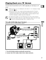 Предварительный просмотр 39 страницы Canon Optura 300 Instruction Manual