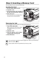 Предварительный просмотр 20 страницы Canon Optura S1 Instruction Manual