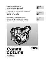 Canon Optura Instruction Manual предпросмотр