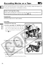 Предварительный просмотр 28 страницы Canon optura10 Instruction Manual