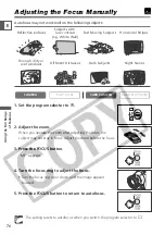 Предварительный просмотр 76 страницы Canon optura10 Instruction Manual