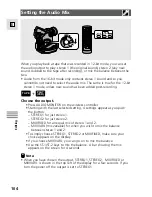 Preview for 104 page of Canon OPTURA200 MC Instruction Manual