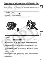 Preview for 83 page of Canon OPTURA30 Instruction Manual