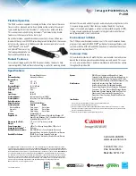 Preview for 2 page of Canon P-208 Manual