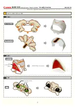 Preview for 2 page of Canon PAPER CRAFT MANEKI NEKO Assembly Instructions Manual