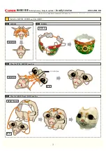 Preview for 3 page of Canon PAPER CRAFT MANEKI NEKO Assembly Instructions Manual