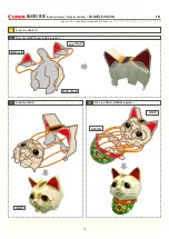 Preview for 4 page of Canon PAPER CRAFT MANEKI NEKO Assembly Instructions Manual