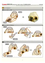 Preview for 7 page of Canon PAPER CRAFT MANEKI NEKO Assembly Instructions Manual