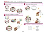 Preview for 3 page of Canon PAPER CRAFT Pop-up Card Cake Assembly Instructions