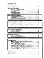 Preview for 3 page of Canon PC-6RE Operation Manual