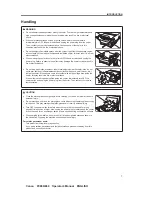 Preview for 7 page of Canon PC860 Operator'S Manual