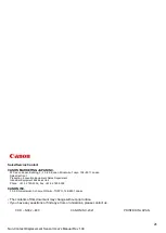 Preview for 26 page of Canon PD-704 User Manual