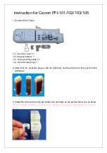 Canon PFI-101 Manual preview