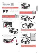 Предварительный просмотр 3 страницы Canon PIXMA E3300 Series Getting Started