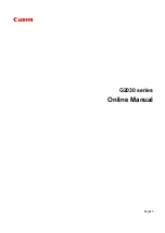 Canon Pixma G2030 Series Online Manual preview