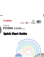 Canon PIXMA iP4000R Series Quick Start Manual preview