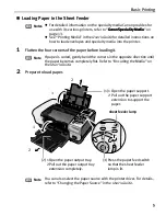 Предварительный просмотр 7 страницы Canon PIXMA iP6000D Quick Start Manual