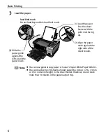 Предварительный просмотр 8 страницы Canon PIXMA iP6000D Quick Start Manual