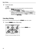 Предварительный просмотр 22 страницы Canon PIXMA iP6000D Quick Start Manual