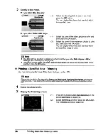 Предварительный просмотр 30 страницы Canon PIXMA mini260 Photo Printing Manual