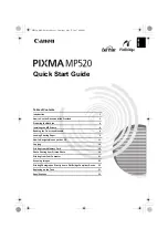 Предварительный просмотр 3 страницы Canon PIXMA MP520 Quick Start Manual