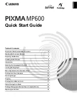 Предварительный просмотр 3 страницы Canon PIXMA MP600 Quick Start Manual