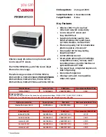 Canon PIXMA MP600R Technical Specifications предпросмотр