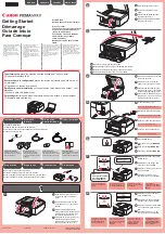 Canon PIXMA MX431 Getting Started предпросмотр