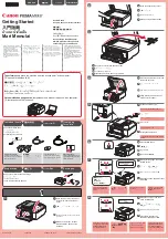 Предварительный просмотр 1 страницы Canon PIXMA MX437 Getting Started