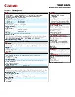 Предварительный просмотр 2 страницы Canon PIXMA MX492 Setup Sheet